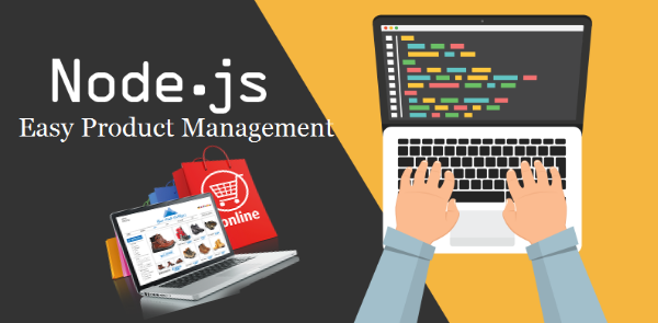 nodejs easy product management